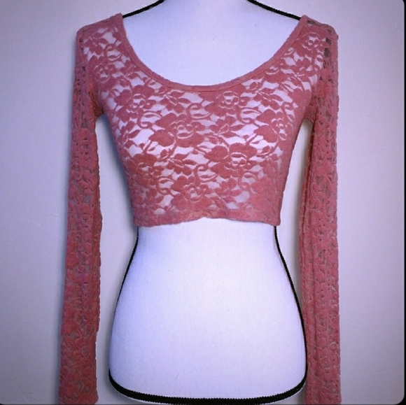 Mossimo Supply Co. Tops - Lace Crop Top (3for$10)